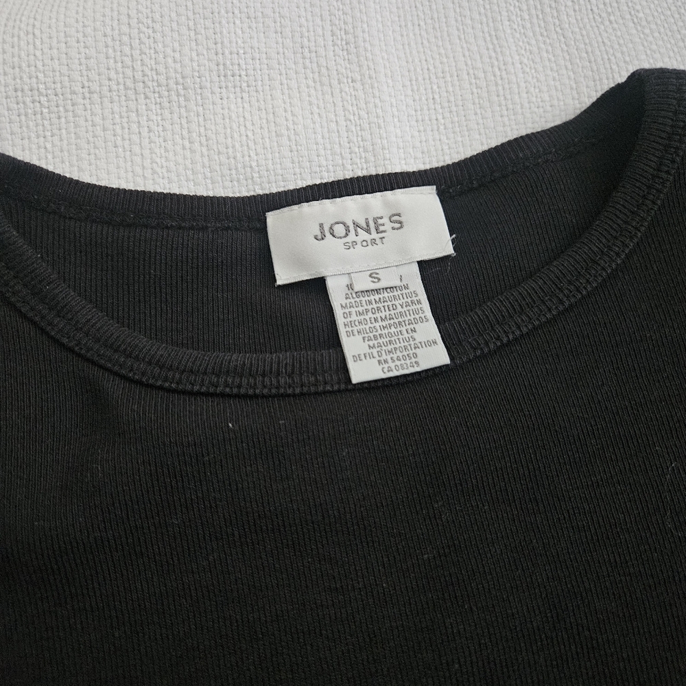 Womens‎ black base layer 100% cotton - Picture 2 of 3